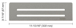 Schluter Shelf-N Niche Wave Stone Grey SNS1 D10 TSSG